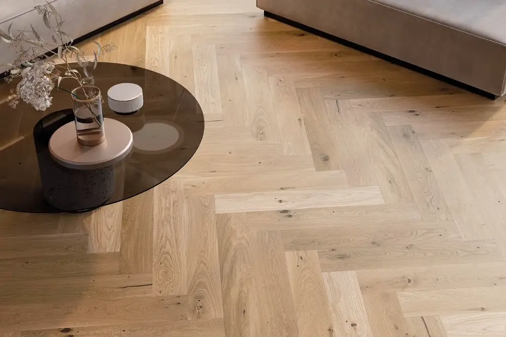 Suelo de madera natural