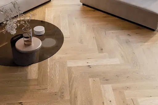 Suelo de madera natural